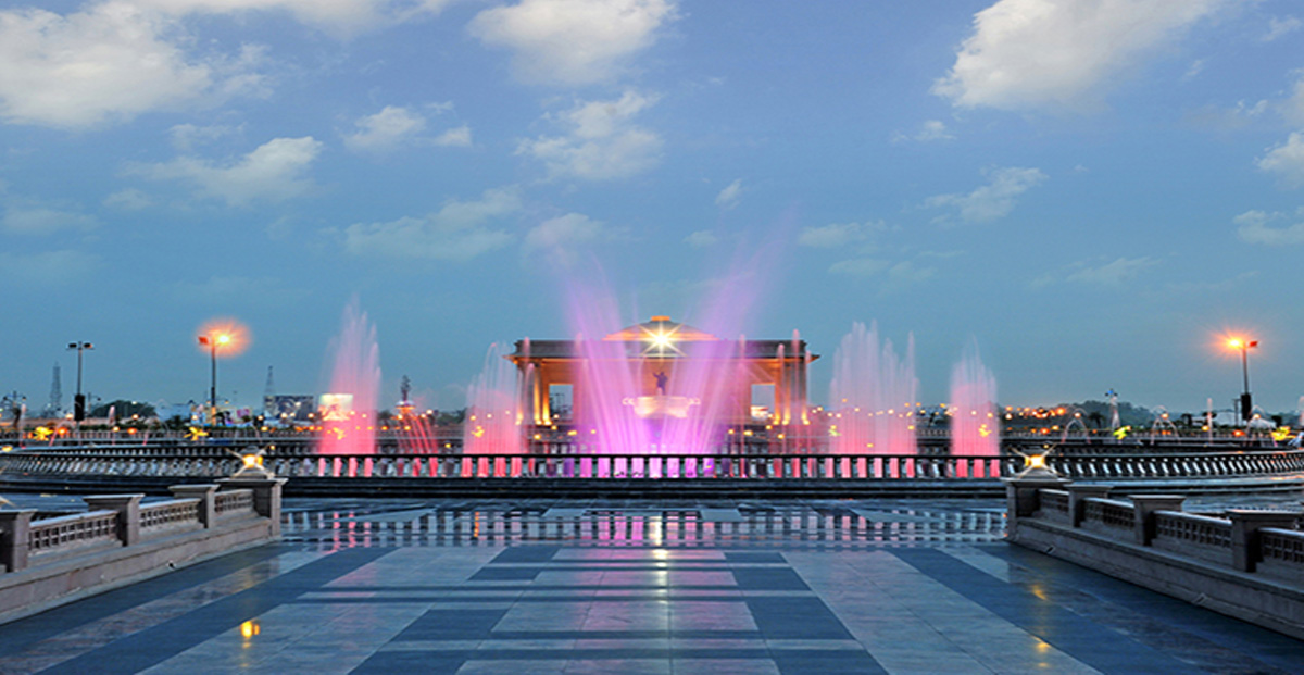 Musical Fountain – Gomti Pull Lucknow